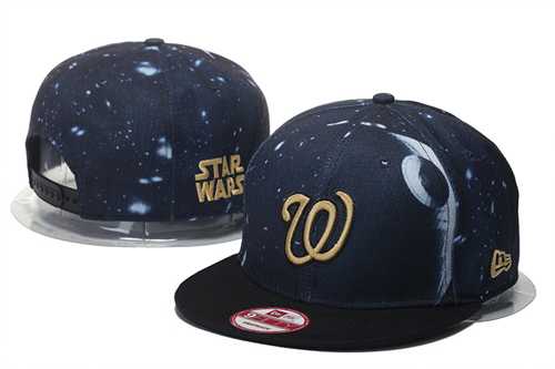 Nationals Team Logo Smoke Adjustable Hat GS